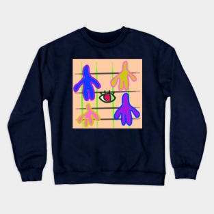 the eye that watches over the ones I love Crewneck Sweatshirt